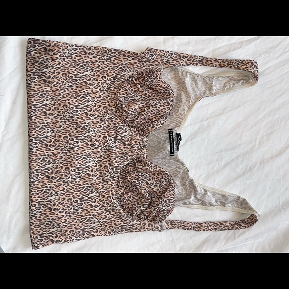 Free people Cheetah print body suit. Size small. - Picture 4 of 13